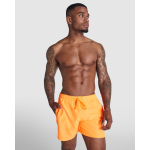 Badehose mit zwei Seitentaschen 100 g/m2 Roly Direct Aqua farbe neonorange erste Gebrauchsansicht
