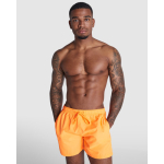 Badehose mit zwei Seitentaschen 100 g/m2 Roly Direct Aqua farbe neonorange vierte Gebrauchsansicht