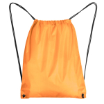 Turnbeutel aus 210D-Polyester mit Metallösen farbe orange zweite Ansicht