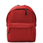 Mehrzweck-Rucksack aus 900D-Polyester mit Hauptfach farbe rot zweite Ansicht
