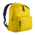 Mehrzweck-Rucksack aus 900D-Polyester mit Hauptfach farbe gelb erste Gebrauchsansicht