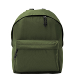 Mehrzweck-Rucksack aus 900D-Polyester mit Hauptfach farbe militärgrün zweite Ansicht
