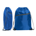 Multifunktionaler Turnbeutel mit Frontreißverschluss farbe rot erste Detailansicht