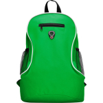 Günstiger Rucksack aus Polyester mit verschiedenen Fächern bedrucken farbe mintgrün zweite Ansicht