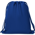 Sportlicher Turnbeutel aus 150 g/m2 Polyester farbe köngisblau zweite Ansicht
