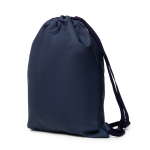Sportlicher Turnbeutel aus 150 g/m2 Polyester farbe marineblau dritte Detailansicht