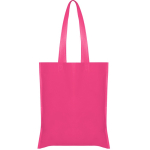 Non Woven Tasche mit langen heißversiegelten Henkeln farbe rosa zweite Ansicht