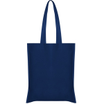 Non Woven Tasche mit langen heißversiegelten Henkeln farbe marineblau zweite Ansicht