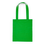 Baumwolltasche mit langem Henkel in verschiedenen Farben farbe grün zweite Ansicht