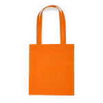 Baumwolltasche mit langem Henkel in verschiedenen Farben farbe orange zweite Ansicht