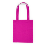 Baumwolltasche mit langem Henkel in verschiedenen Farben farbe rosa erste Gebrauchsansicht