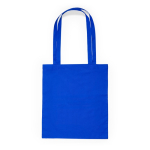 Baumwolltasche mit langem Henkel in verschiedenen Farben farbe köngisblau zweite Ansicht