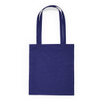 Baumwolltasche mit langem Henkel in verschiedenen Farben farbe marineblau zweite Ansicht