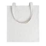 Polyestertasche für Sublimationsdruck mit langen Henkeln farbe beige zweite Ansicht