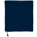 Fleece-Schlauchtuch aus Polyester mit elastischem Versteller farbe marineblau zweite Ansicht