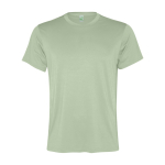 Technisches Herren-T-Shirt aus recyceltem Polyester farbe pastellgrün zweite Ansicht