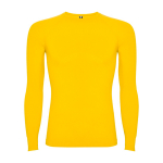 Nahtloses, eng anliegendes Thermoshirt, 200 g/m², Roly Direct Prime farbe gelb zweite Ansicht