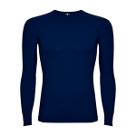 Nahtloses, eng anliegendes Thermoshirt, 200 g/m², Roly Direct Prime farbe marineblau zweite Ansicht