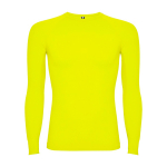 Nahtloses, eng anliegendes Thermoshirt, 200 g/m², Roly Direct Prime farbe neongelb zweite Ansicht
