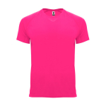 Kurzärmeliges Funktionsshirt aus Control-Dry-Stoff farbe neonrosa zweite Ansicht