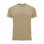 Kurzärmeliges Funktionsshirt aus Control-Dry-Stoff farbe sandbraun zweite Ansicht