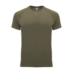 Kurzärmeliges Funktionsshirt aus Control-Dry-Stoff farbe militärgrün zweite Ansicht
