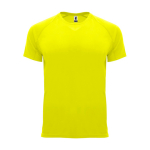 Kurzärmeliges Funktionsshirt aus Control-Dry-Stoff farbe neongelb zweite Ansicht