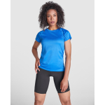 Tailliertes Funktionsshirt für Damen aus Polyester farbe rot erste Gebrauchsansicht