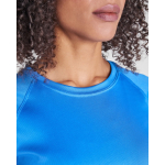 Tailliertes Funktionsshirt für Damen aus Polyester farbe rot erste Detailansicht
