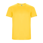 Technisches Kurzarmshirt aus recycelten Stoffen farbe gelb zweite Ansicht