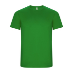 Technisches Kurzarmshirt aus recycelten Stoffen farbe grün zweite Ansicht