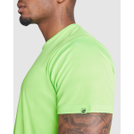 Technisches Kurzarmshirt aus recycelten Stoffen farbe türkis erste Detailansicht