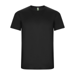Technisches Kurzarmshirt aus recycelten Stoffen farbe aschgrau zweite Ansicht