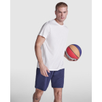 Technisches T-Shirt aus recyceltem Polyester farbe weiß vierte Gebrauchsansicht