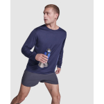 Langärmeliges Funktionsshirt aus Polyester farbe marineblau sechste Gebrauchsansicht