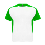 Technisches T-Shirt mit Raglanärmeln aus Polyester farbe grün zweite Ansicht