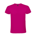 Kurzärmeliges T-Shirt aus Baumwolle 150 g/m2 Roly Direct Atomic farbe rosa zweite Ansicht