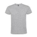 Kurzärmeliges T-Shirt aus Baumwolle 150 g/m2 Roly Direct Atomic farbe hellgrau zweite Ansicht