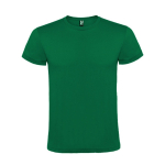 Kurzärmeliges T-Shirt aus Baumwolle 150 g/m2 Roly Direct Atomic farbe smaragdgrün zweite Ansicht