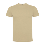 Kurzärmeliges T-Shirt aus Baumwolle 165 g/m2 Roly Direct Dogo Premium farbe sandbraun zweite Ansicht