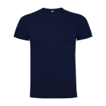 Kurzärmeliges T-Shirt aus Baumwolle 165 g/m2 Roly Direct Dogo Premium farbe marineblau zweite Ansicht