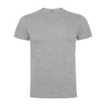 Kurzärmeliges T-Shirt aus Baumwolle 165 g/m2 Roly Direct Dogo Premium farbe hellgrau zweite Ansicht