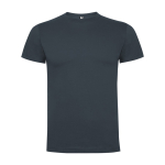 Kurzärmeliges T-Shirt aus Baumwolle 165 g/m2 Roly Direct Dogo Premium farbe petrolblau zweite Ansicht