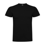 Kurzärmeliges T-Shirt aus Baumwolle 180 g/m2 Roly Direct Braco farbe schwarz zweite Ansicht