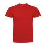 Kurzärmeliges T-Shirt aus Baumwolle 180 g/m2 Roly Direct Braco farbe rot zweite Ansicht