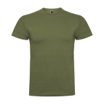 Kurzärmeliges T-Shirt aus Baumwolle 180 g/m2 Roly Direct Braco farbe militärgrün zweite Ansicht