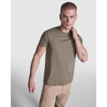 Kurzärmeliges T-Shirt aus Baumwolle 180 g/m² Roly Direct Braco farbe militärgrün erste Gebrauchsansicht