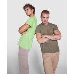 Kurzärmeliges T-Shirt aus Baumwolle 180 g/m² Roly Direct Braco farbe militärgrün dritte Gebrauchsansicht