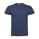 Kurzärmeliges T-Shirt aus Baumwolle 180 g/m2 Roly Direct Braco farbe jeansblau zweite Ansicht