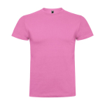 Kurzärmeliges T-Shirt aus Baumwolle 180 g/m2 Roly Direct Braco farbe pastellrose zweite Ansicht